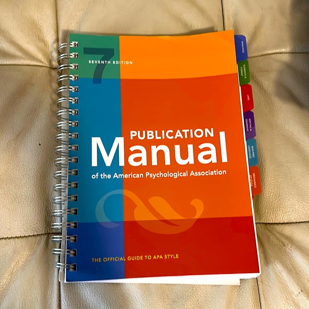 APA 7th Edition Publication Manual